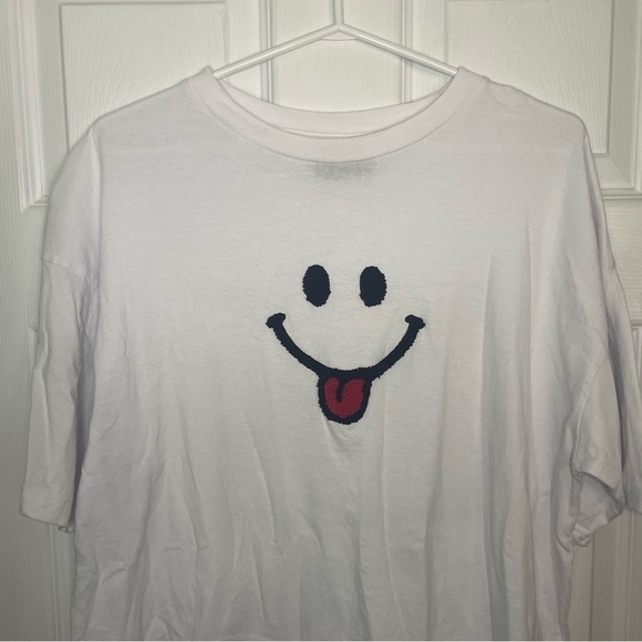 HARVEY Ball Smiley Face Tee Shirt Large - Picture 2 of 5